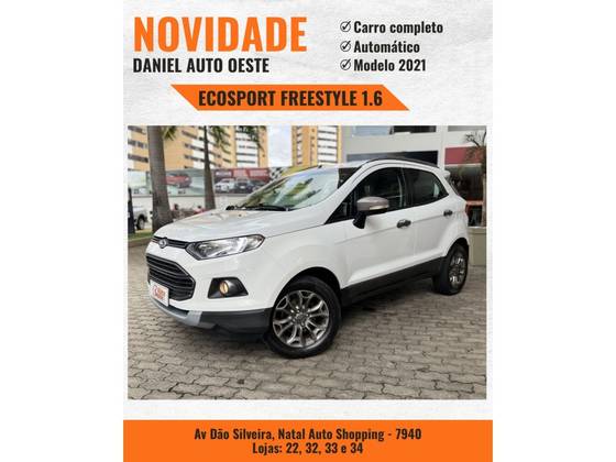 FORD ECOSPORT 1.6 FREESTYLE 16V FLEX 4P MANUAL FORD ECOSPORT 1.6 FREESTYLE 16V FLEX 4P MANUAL
